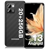 DOOGEE N50PRO Teléfono Móvil Libres, 20GB + 256GB/1TB TF Android 13 Moviles,Octa Core, 6,52' HD+, Cámara 50MP, 4200mAh Batería 18W Smartphone, 4G Dual SIM, Face ID/Widevine L1/Huella Dactilar/GPS