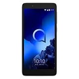 Alcatel 1C 2019 Teléfono inteligente desbloqueado del Reino Unido 18:9 pantalla 8GB Dual Sim- negro (renovado)