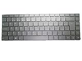 RTDPART Teclado de la computadora portátil para MEDION AKOYA S4401 MD61390 MD61269 MD61266 MD61265 MD61394 MD61267 MD61286 SP español Gris