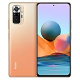 Xiaomi Redmi Note 10 Pro Smartphone 8GB 128GB 6.67' 120Hz AMOLED DotDisplay 108MP Wide-Angle Cámara 5020mAh (typ) NFC Dual SIM Card Oro [Versión en Español]