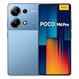 Xiaomi Poco M6 Pro 4G - Teléfono Inteligente 12GB RAM 512GB ROM, MediaTek Helio G99-Ultra, 6.67' FHD+ Flow AMOLED, 120Hz, Cámara 64MP，5000mAh, Carga 67W, Azul [Versión Global] (Reacondicionado)