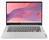 Lenovo IdeaPad Slim 3 Chromebook Gen 8 - Ordenador Portátil 14' FHD (MediaTek Kompanio 520, 8GB RAM, 128GB eMMC, Arm Mali-G52 2EE MC2 GPU, ChromeOS) Gris - Teclado QWERTY Español