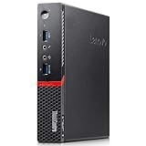 Lenovo ThinkCentre M900 Tiny PC Mini Computer, Procesador Intel i7-6700T, Memoria RAM 8GB DDR4, Disco SSD 240GB, Windows 11 Pro (Reacondicionado)