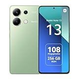 Xiaomi Redmi Note 13 4G Unlocked Smartohone 8+256GB 6.67' 120Hz AMOLED Display 108MP Triple Camera Snapdragon 685 Processor 5000mAh Battery 33W Fast Charging (Mint Green)