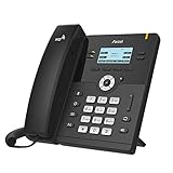 Axtel TELEFONO VOIP AX-300G 4 Line IP Phone 192X64 LCD 2POR 1G Eth NO Power Sup