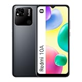 Xiaomi Redmi 10A – Smartphone de 4+128GB, Pantalla Dot Drop de 6,53” HD+, MediaTek Helio G25, Cámara Dual de 13 MP, Batería de 5000 mAh, Color Gris (Versión ES + 3 años de garantía)