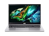 ACER Aspire 3 A315-44P-R4SS, Ordenador Portátil 15,6” Full HD (‎AMD Ryzen 5 5500U, 8 GB RAM, 512 GB SSD, AMD Radeon Graphics, Windows 11 Home) Plata, Teclado QWERTY Español