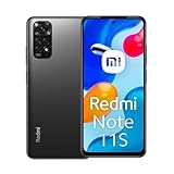 Xiaomi Redmi Note 11S - Smartphone 6+128GB, Pantalla AMOLED 6.43' 90Hz FHD+, MediaTek Helio G96, cámara Profesional 108MP, 5000mAh, Gris Grafito (2 años de garantía)