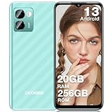 DOOGEE N50PRO Telefonos Moviles Libres Android 13, 20GB RAM+256GB ROM, Octa Core, 50MP AI Cámara, 4200mAh Batería 18W, 6,52 Pulgadas HD+, 1TB SD Smartphone Widevine L1, Huella Dactilar/GPS/WIFI-2024