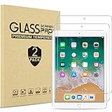 Procase 2 Piezas Protector para iPad 6.ª 5.ª Gen 2018 2017/ iPad Pro 9.7' 2016/ iPad Air 2/ iPad Air, Vidrio Cristal Templado Screen Protector para iPad 9.7 Pulgadas