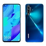 Huawei Nova 5T, Smartphone (6GB de RAM, 128GB de Memoria Interna, 5 Cámaras IA, FullView Display, Sensor de Huella Lateral, 3750 mAh) Dual-SIM, Infrared USB, Android, 6.26', Azul