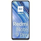 Xiaomi Redmi Note 9 Pro - Smartphone de 6.67' (DotDisplay, 6 GB RAM, 128 GB ROM, 64 MP AI Quad cámara, batería de 502 0mAh) Interstellar Grey (Reacondicionado)