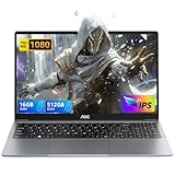 AOC Ordenador Portátil Gaming N97 [Supera al Celeron] (hasta 3,6 GHz) Gaming Portátil 15,6 Pulgadas, Expansión 2TB, 16GB RAM 512GB SSD Laptop, 1920 * 1080,Ordenador Portatil - Gris Oscuro