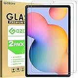 GOZOPO 2 Piezas Protector de Pantalla para Samsung Galaxy Tab S6 Lite 10.4 Pulgadas 2024/2022/2020,9H HD Cristal Vidrio Templado para Samsung Tab S6 Lite 10.4' 2024/2022/2020