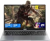 ACEMAGIC Ordenador Portatil 15,6 Pulgadas Portátil N95 Computadora Portatil 16GB DDR4 512GB SSD Expansión 2TB Laptop (hasta 3,4 GHz), PC Portatil, Ultrabook WiFi,Tipo-C,Bluetooth 5,0 Notebook(Gris)