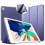 VAGHVEO Funda para iPad Pro 9,7 2016, Ultra Delgada Smart Carcasa con Auto-Sueño/Estela Función, Flexible de Goma Suave Cover Protectora Estuche Plegable para Apple iPad Pro 9.7 Pulgadas, Azul Marino