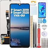 YHX-OU 6.21'' Negro Pantalla LCD para Huawei P smart 2019 POT-LX Huawei P smart 2020 ​Kit de Reparación de Pantalla Táctil Digitalizador con Herramienta + Protector de Pantalla