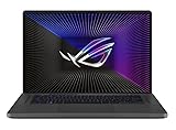 ASUS ROG Zephyrus G16 GU603VI-N4020 - Ordenador Portátil Gaming de 16' WQXGA 240Hz (Intel Core i9-13900H, 32GB RAM, 1TB SSD, NVIDIA RTX 4070 8GB, Sin SO) Gris Eclipse - Teclado QWERTY español