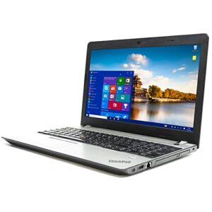 Lenovo Notebook Thinkpad E570 Windows 11 Pro | 15,6″ Full HD Core i3 7100U 2.4GHz HDMI SSD M.2 Webcam SmartWorking Ordenador portátil empresarial empresarial (reacondicionado) (16GB RAM SSD M.2 480GB)
