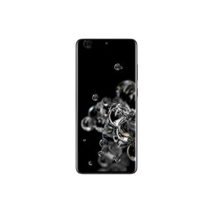 Samsung Galaxy S20 Ultra 5G – Smartphone 6.9″ Dynamic AMOLED (12GB RAM, 128GB ROM, cámara 108MP gran angular, Octa-core Exynos 990, 5000mAh batería, carga ultra rápida) Cosmic Black (Reacondicionado)