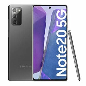 Samsung Note 20, 5G, 256 GB, Gris -Desbloqueado (Reacondicionado)
