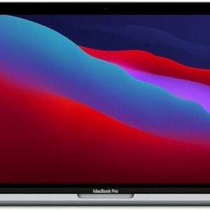 2020 Apple MacBook Pro con Chip Apple M1 (13-pulgadas, 8GB RAM, 512GB SSD de Almacenamiento) (QWERTY English) Gris Espacial (Reacondicionado)