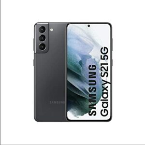 Samsung Galaxy S21 5G, 256GB, Plata Fantasma (Reacondicionado), Original de fábrica (Corea del Sur), Exclusivo para el Mercado Europeo (Versión Internacional)