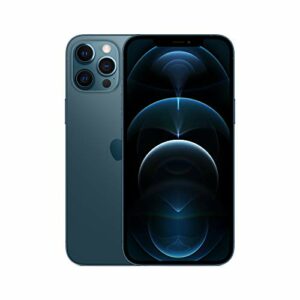Apple iPhone 12 Pro Max, 256GB, Azul Pacifico – (Reacondicionado)