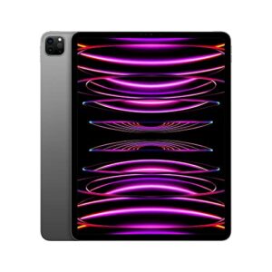Apple 2022 iPad Pro (12.9-Pulgadas, Wi-Fi, 128GB) – Gris Espacial (Reacondicionado)