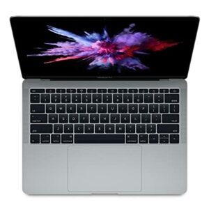 2017 Apple MacBook Pro Touch with Intel 3.1 GHz Core i5 Chip (13-Inch, 8GB RAM, 512GB SSD Storage) (QWERTY US) – Gris Espacial (Reacondicionado)