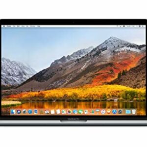 Apple MacBook Pro (15 Zoll mit Touch Bar, 2,2 GHz 6‑Core Intel Core i7 Prozessor Der 8. Generation, 256GB) – Space Grau (Reacondicionado)