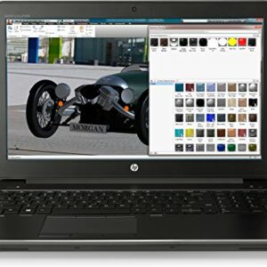 HP ZBook 15 G4 2.9GHz i7-7820HQ 15.6″ 1920 x 1080Pixeles Negro Estación de Trabajo móvil (Reacondicionado)