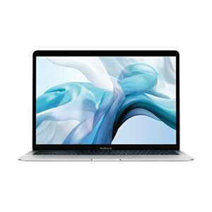 2018 Apple MacBook Air con 1.6GHz Intel Core i5 (13-pulgadas, 8GB RAM, 256GB SSD Almacenamiento) (Teclado QWERTY Español) – Plata (Reacondicinado)