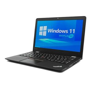 Lenovo Ordenador portátil Thinkpad 13 Windows 11 Pro | Core i3 2.40GHz Pantalla 13.3″ HD Webcam 720p | HDMI TypeC Teclado ITA Portátil Empresarial Viaje (Reacondicionado) (8GB RAM SSD M.2 240GB)