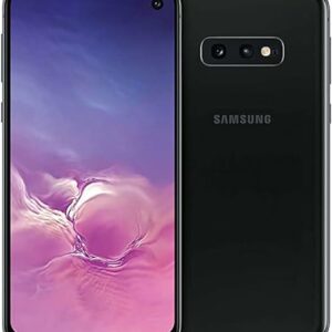 SAMSUNG Galaxy S10e, 128GB, Negro (Reacondicionado), Original de fábrica (Corea del Sur), Exclusivo para el Mercado Europeo (Versión Internacional)