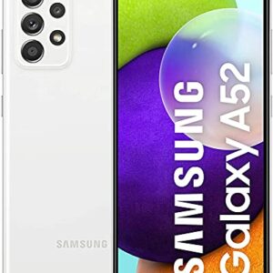 Samsung Galaxy A52 – Smartphone 128 GB, 6 GB RAM, Dual Sim, White (reacondicionado)
