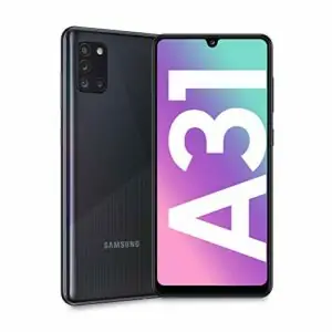 Samsung Galaxy A31, Smartphone, 64 GB ampliables, RAM 4 GB, 4 G, Dual SIM, Android 10, [Versión Italiana], negro (reacondicionado)