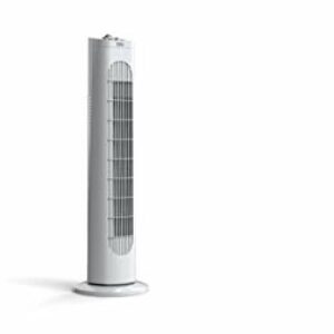 Beko – EFW5100W – Ventilador de torre, 35 W, 43 decibelios, 3 velocidades – Blanco, 22 x 22 x 76 cm (Reacondicionado)