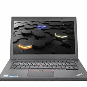 Lenovo Ordenador portátil ThinkPad T460 (14), Intel i5 (6ª generación), 16 GB de RAM, 500 GB SSD, 1366 x 768 HD, HDMI, Windows 10 Pro, Ultrabook de negocios (reacondicionado)