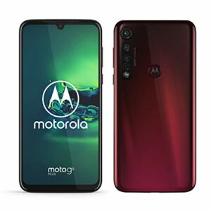 Motorola Moto G8 Plus (pantalla 6,3 Inc FHD U-Notch, altavoces Dolby estéreo, 64 GB/4 GB, Android 9.0, smartphone Dual SIM), rosa cristal (renovado)