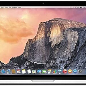 Apple MacBook Pro 15.4″ (i7-4870hq 2.5ghz 16gb 256gb SSD) QWERTY U.S Teclado MJLQ2LL/A Medio 2015 Plata (Reacondicionado)