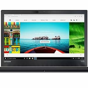 Lenovo ThinkPad T470 | 1920 x 1080 Full HD | Intel Core i5-6300U | Windows 11 Pro | Norton Antivirus | Notebook Laptop Business (reacondicionado) (128 GB – 8 GB de RAM)