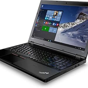 Ordenador portátil portátil Notebook empresa Lenovo L560 celeste HD 15,6 con cámara web Windows 10 Pro RAM hasta 16 GB DAD SmartWorking Trabajo Oficina Laptop Viaje (Reacondicionado) (8 GB RAM SSD