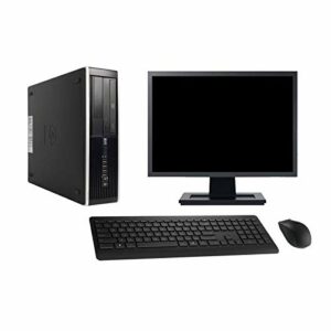 Hp PC 8300 Elite SFF Pantalla 19 pulgadas Intel i3-2120 RAM 8 GB SSD 480 Go Windows 10 Wifi (Reacondicionado)