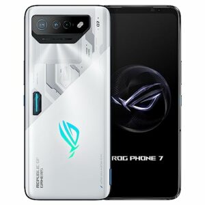 ROG Phone 7, White, 512GB Storage and 16GB RAM, EU Official, 6.78 Inches, Snapdragon 8 Gen 2 (Reacondicionado)