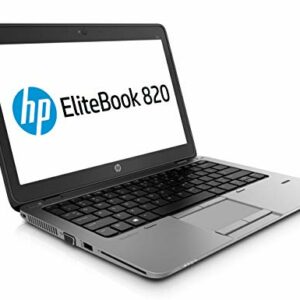 HP EliteBook 820 G3 12,5 pulgadas HD Intel Core i5 256 GB SSD disco duro 8 GB memoria Windows 10 Home Fingerprint Webcam portátil (reacondicionado)