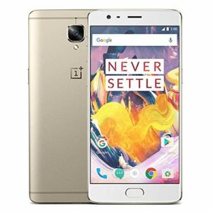 OnePlus 3T Gold 6g RAM 64GB ROM OnePlus Three T 4g LTE Dual SIM Android 6.0 Quad Core 2.2GHz 5.5inch FHD 8+16MP (Reacondicionado)